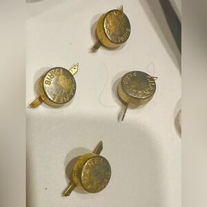 💋 Authentic Chanel accessories Lot Broken for Purses - pieces only. 7 Studs